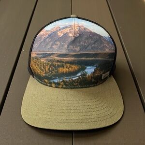 Gramicci Yosemite Mountain Print Trucker Hat
